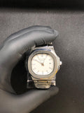 Patek Philippe Luxury Watch – White Dial with Silver Stainless Steel Strap | FREE GIFT BOX 🎁